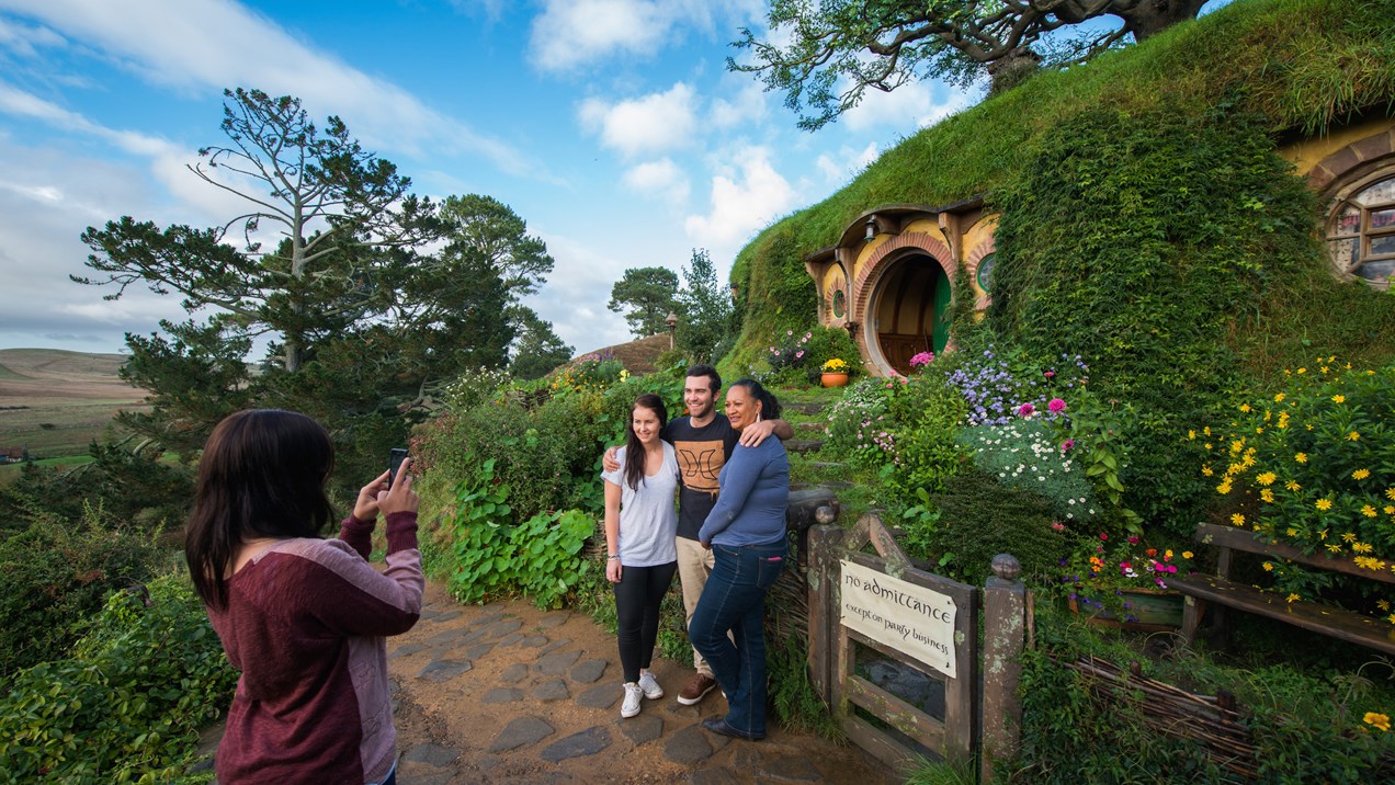 Bag End photo opportunity. 